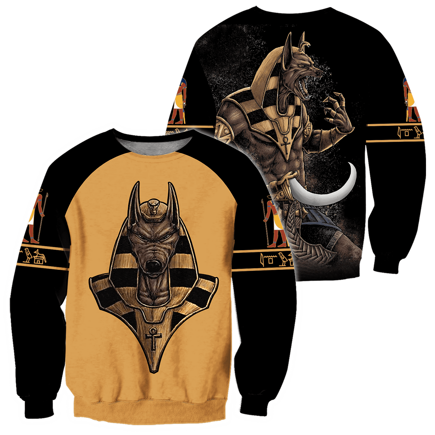 Gods of Egypt - Anubis 3D All Over Printed Unisex Shirts