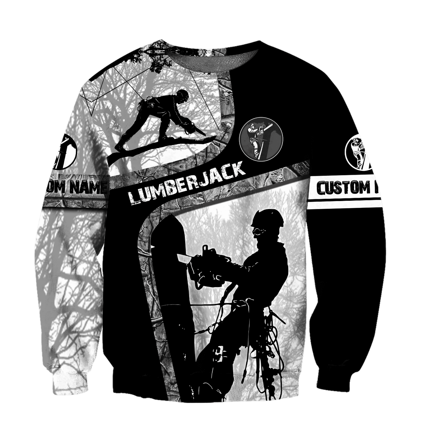 Premium Personalized Name Lumber Jack 3D All Over Printed Unisex Shirt