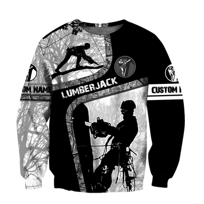 Premium Personalized Name Lumber Jack 3D All Over Printed Unisex Shirt