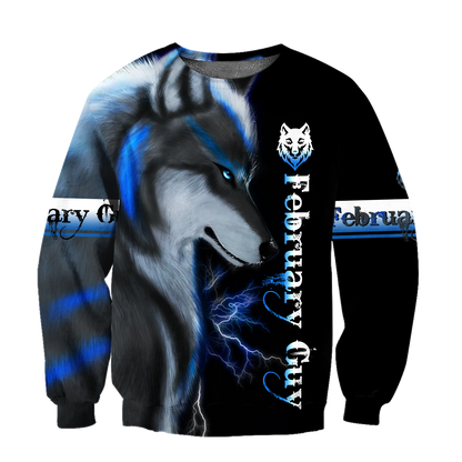 February Guy Wolf 3D Printed Unisex Shirts TN