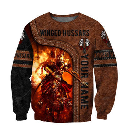 Premium Winged Hussars Best Custom name 3D Printed Shirts
