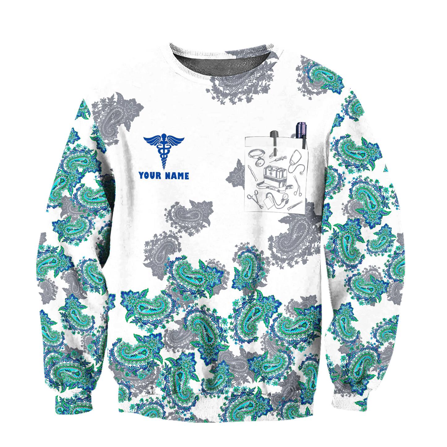 Premium Nurse Customize 3D All Over Printed Unisex Shirts