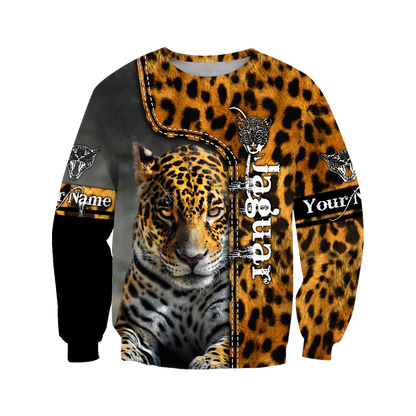 Jaguar Persionalized Your Name 3D All Over Printed Shirts JJ19052104 KT