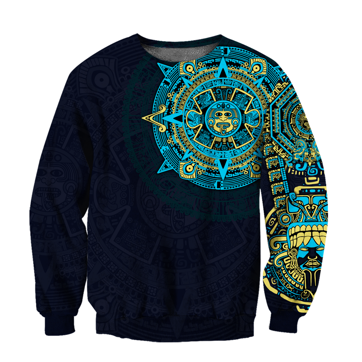 Premium Aztec Mexico 3D All Over Printed Shirts S