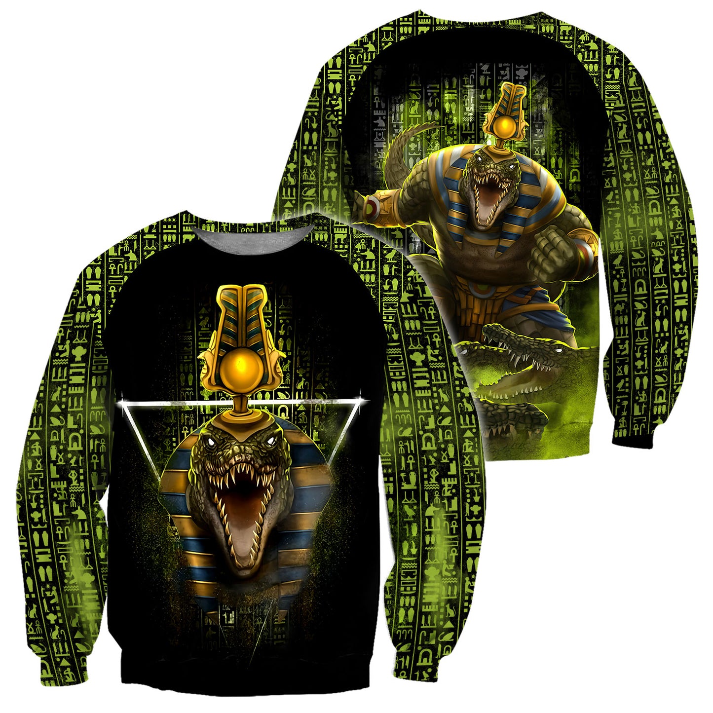 The Gods of Egypt - Sobek 3D All Over Printed Unisex Shirts