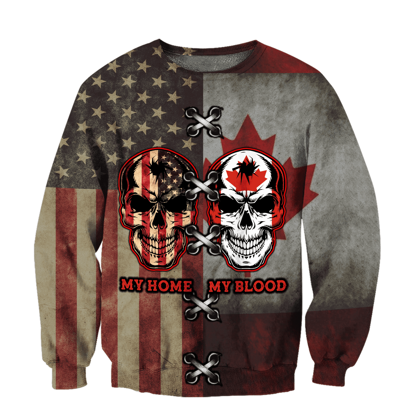 American Canadian 3D Printed Shirts HHT01042103