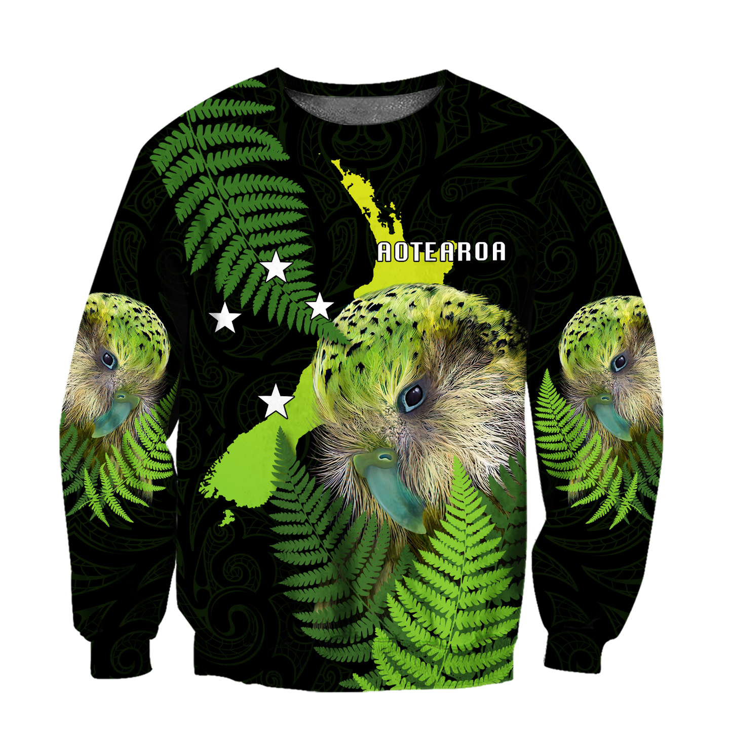 Premium Aotearoa Kakapo Bird 3D All Over Printed Unisex Shirts