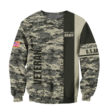 Personalized name German Army Hoodie 3D All Over Printed Unisex Shirts TNA19052101