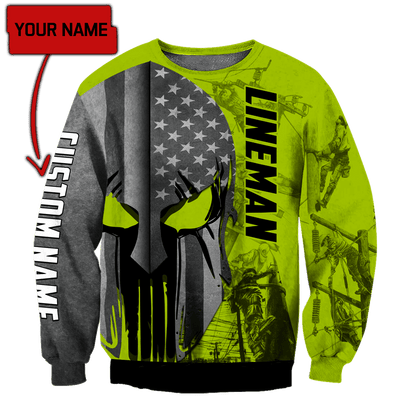 Customize Name Lineman Hoodie For Men And Women DD17052102
