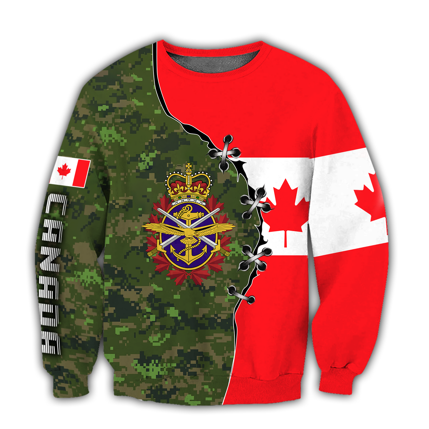 Canadian Veteran  3D All Over Printed Shirts NTN07032103