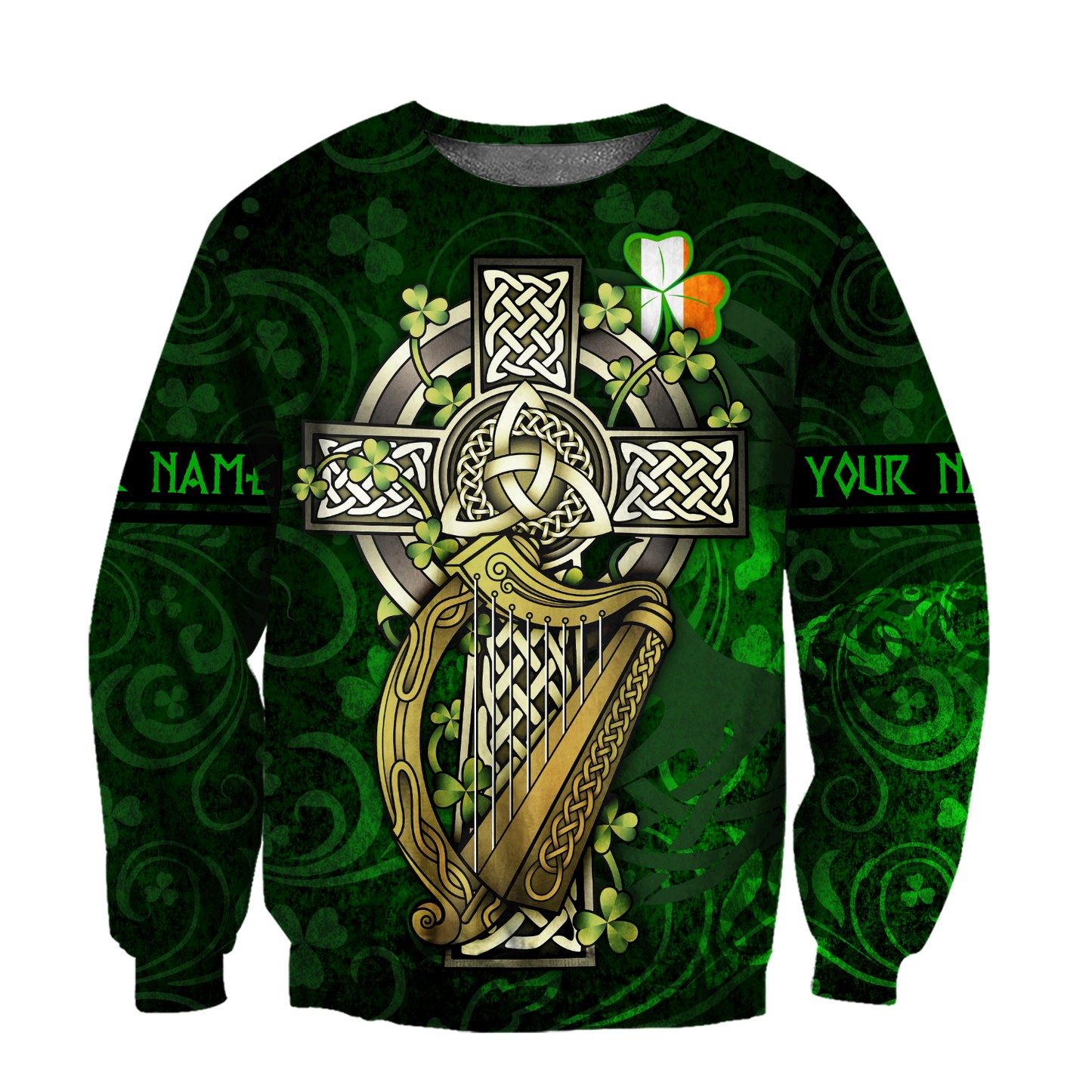 Irish 3D All Over Printed Shirts For Men and Women DA19022101