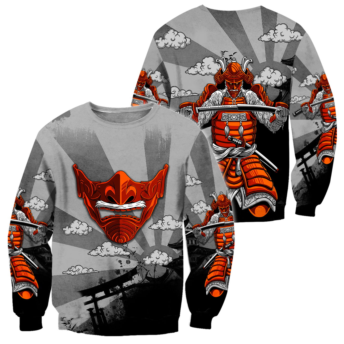 Japan Tattoo 3D All Over Printed Unisex Shirts