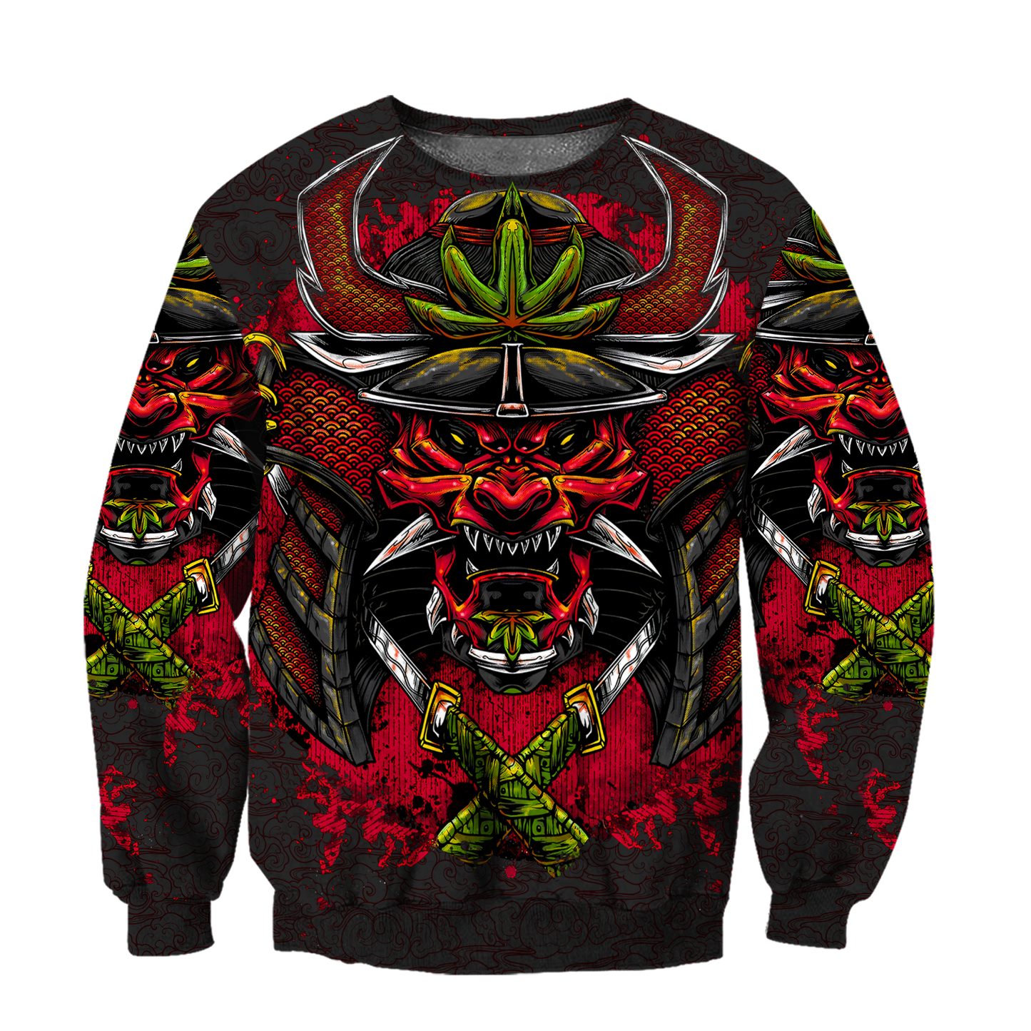 Premium Unisex All Over Printed Samurai Shirts MEI