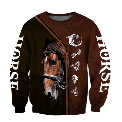 Premium Love Horse 3D All Over Printed Unisex Shirts DD08032105