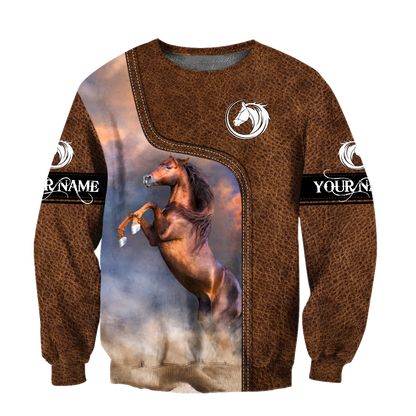 Personalized Name Horse 3D All Over Printed Unisex Shirts