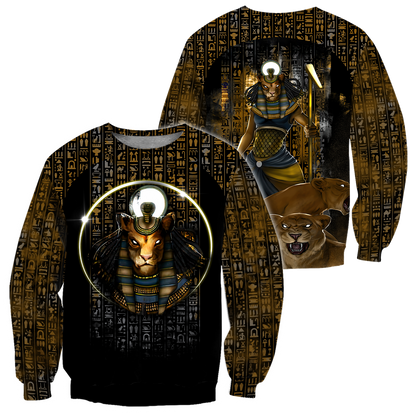 The Gods of Egypt - Sekhmet 3D All Over Printed Unisex Shirts
