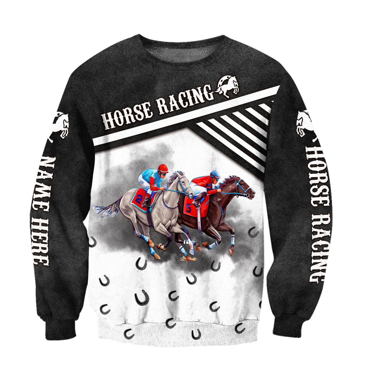 Personalized Horse Racing 3D All Over Printed Unisex Shirts