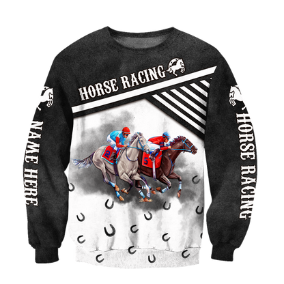 Personalized Horse Racing 3D All Over Printed Unisex Shirts