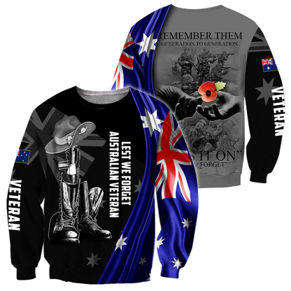 Anzac Day 3D Printed Unisex Shirts TN PD24032103