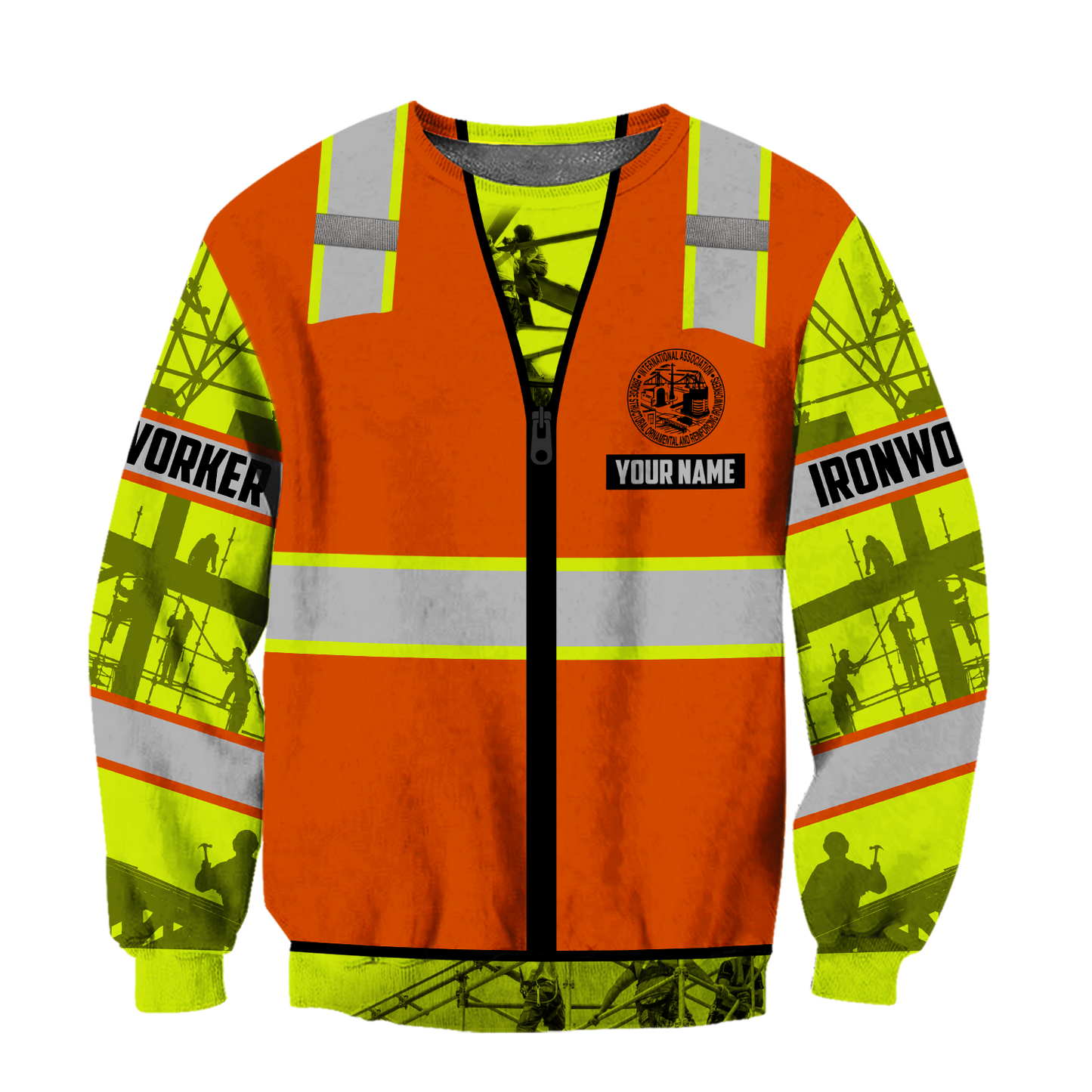 Personalized Ironworker Safety Just The Tip I Promise 3D Printed Unisex Shirts TN