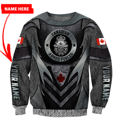 Personalized Name XT Canadian Armed Forces 3D Printed Clothes PD30032102