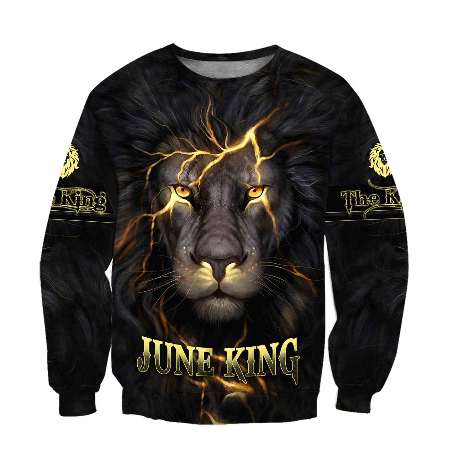 June Lion 3D All Over Printed Unisex Hoodie