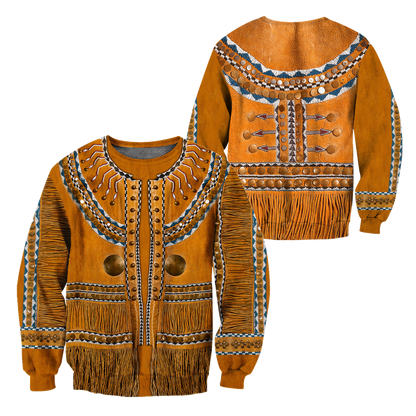 Native American 3D All Over Printed Unisex Shirts