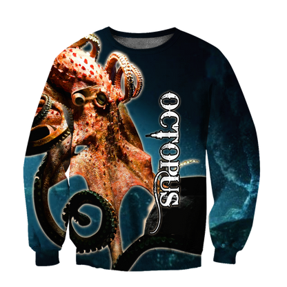 Premium Unisex Hoodie Octopus ML