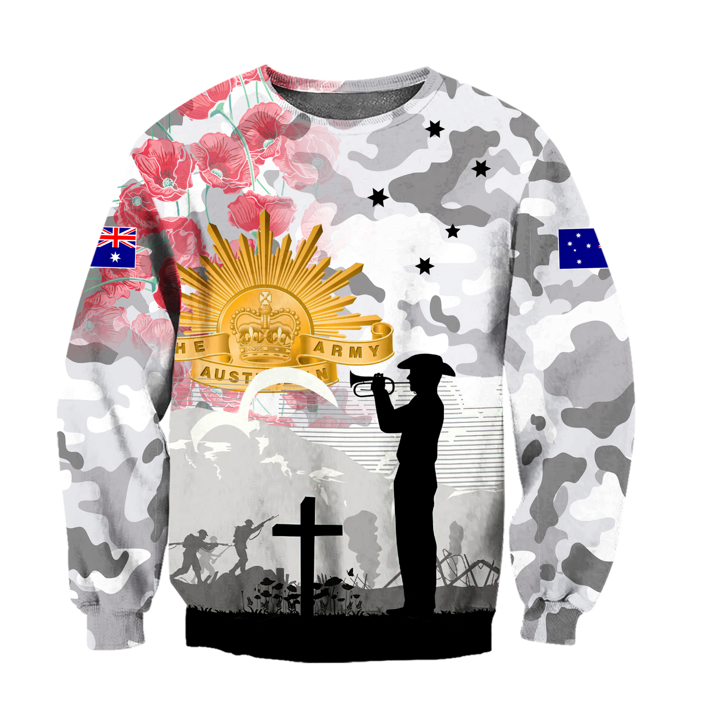 Premium Unisex Hoodie Remember Anzac Day ML