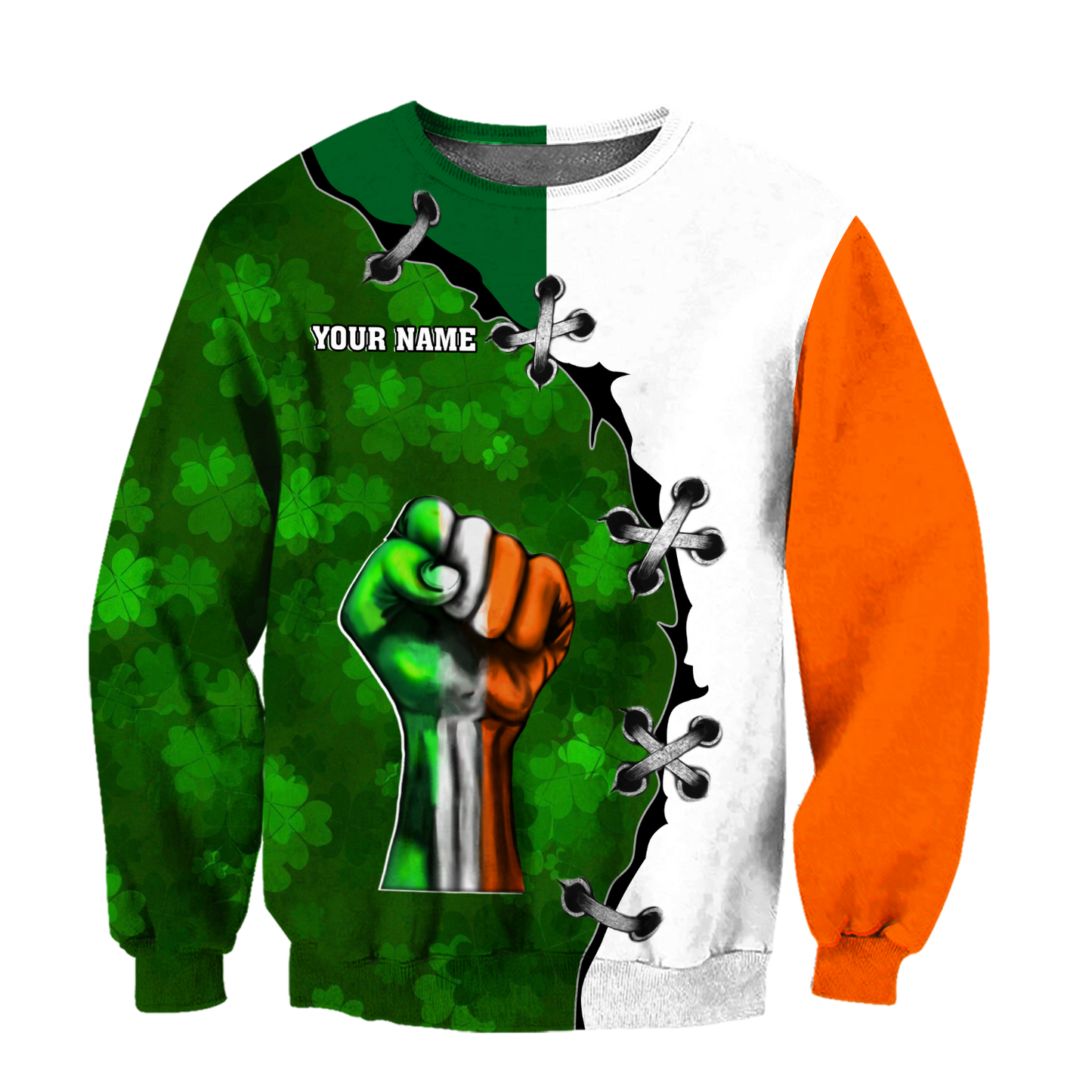 3D All Over Printed Irish Pride- St Patrick Day Unisex Shirts Custom Name XT MH17022103