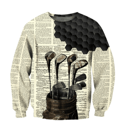 Golf Dictionary 3D Printed Shirts