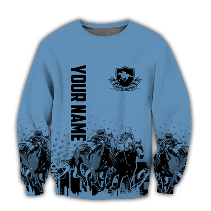 Personalized Horse Racing 3D All Over Printed Unisex Shirts