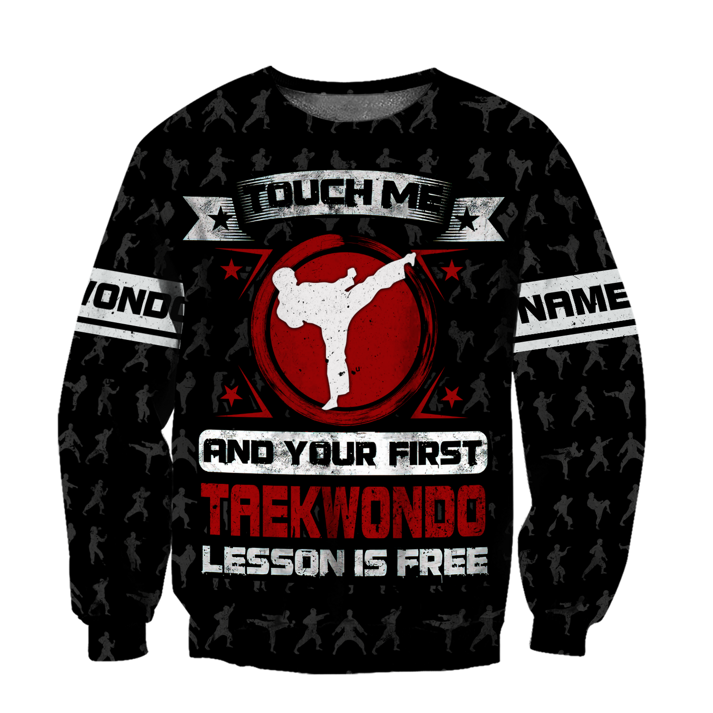 Customize Name Taekwondo Hoodie For Men And Women TNA26032104