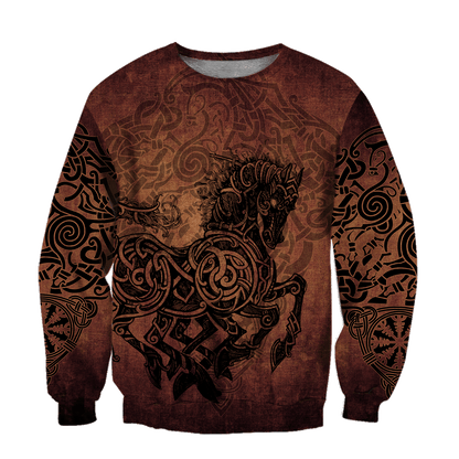 3D All Over Printed Horse Hoddie