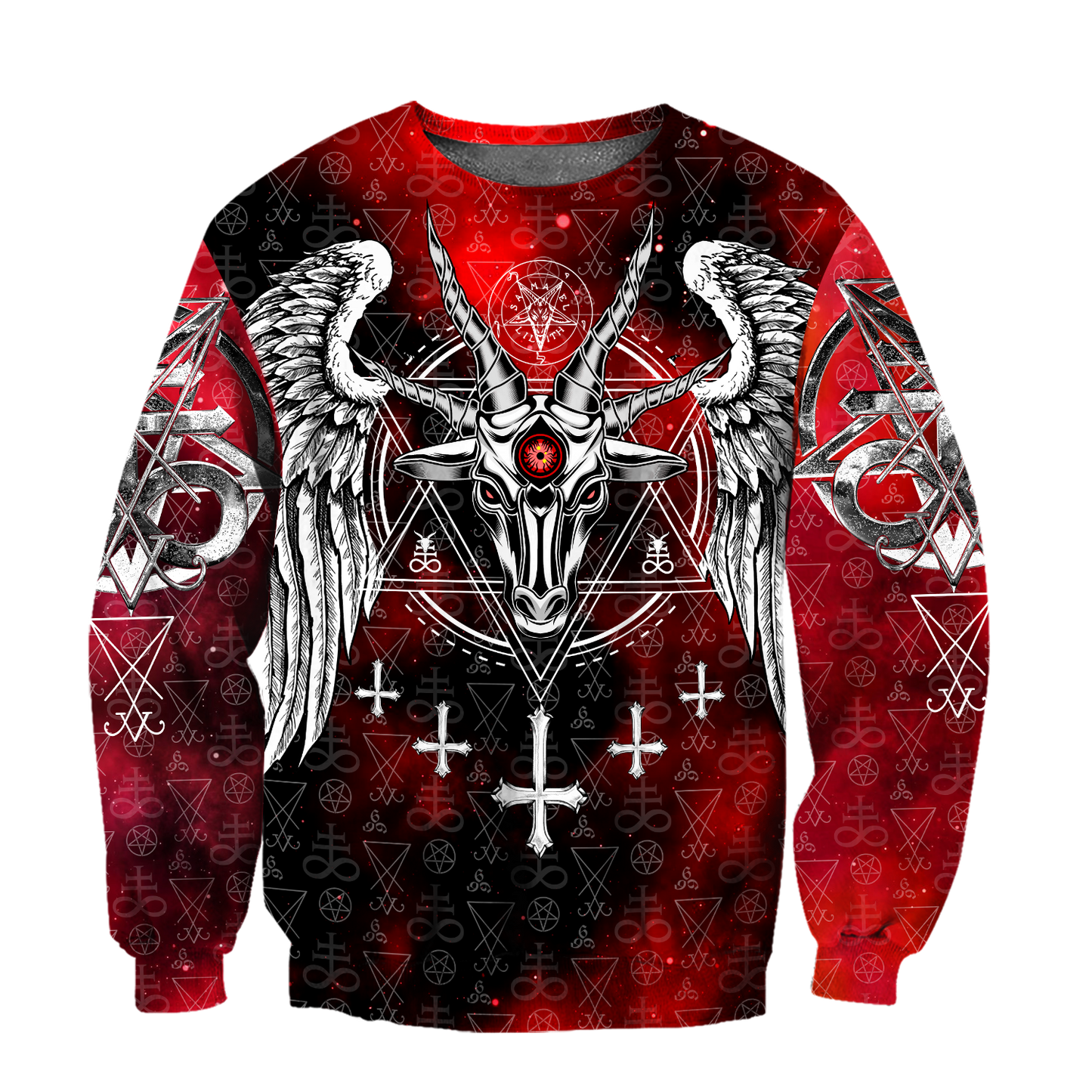 3D All Over Printed Satanic Unisex Shirts