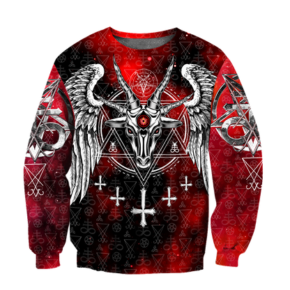 3D All Over Printed Satanic Unisex Shirts