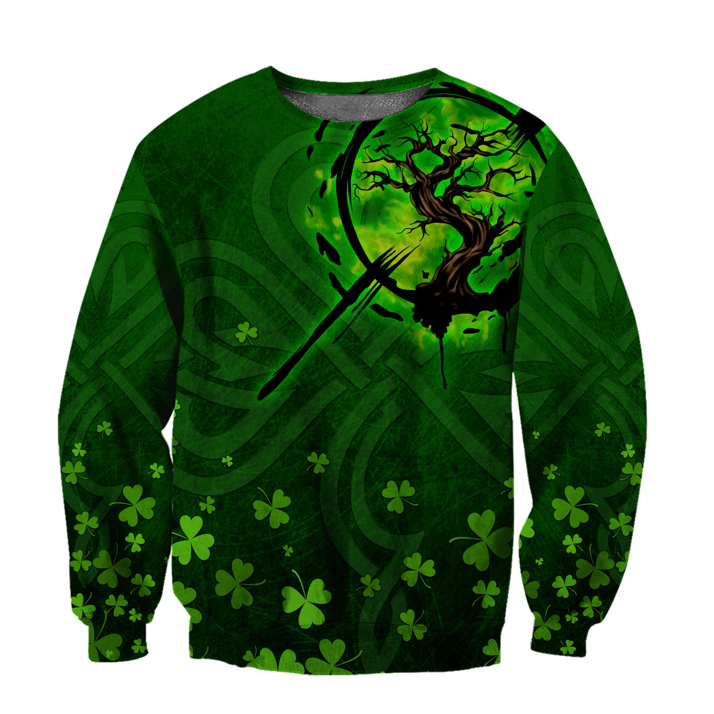 Premium Unisex Hoodie Irish St.Patrick Tree Of Life ML