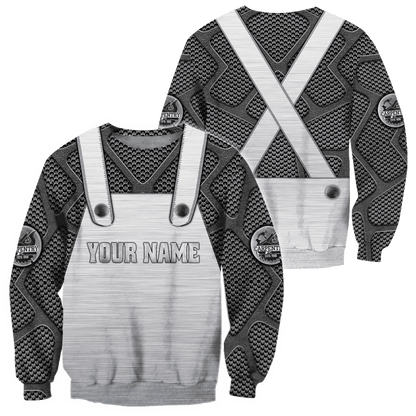 Premium Custom Name Carpenter 3D All Over Printed Unisex Shirts