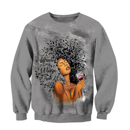 African Girl Lose My Mind And Find My Soul Unisex Deluxe Hoodie ML