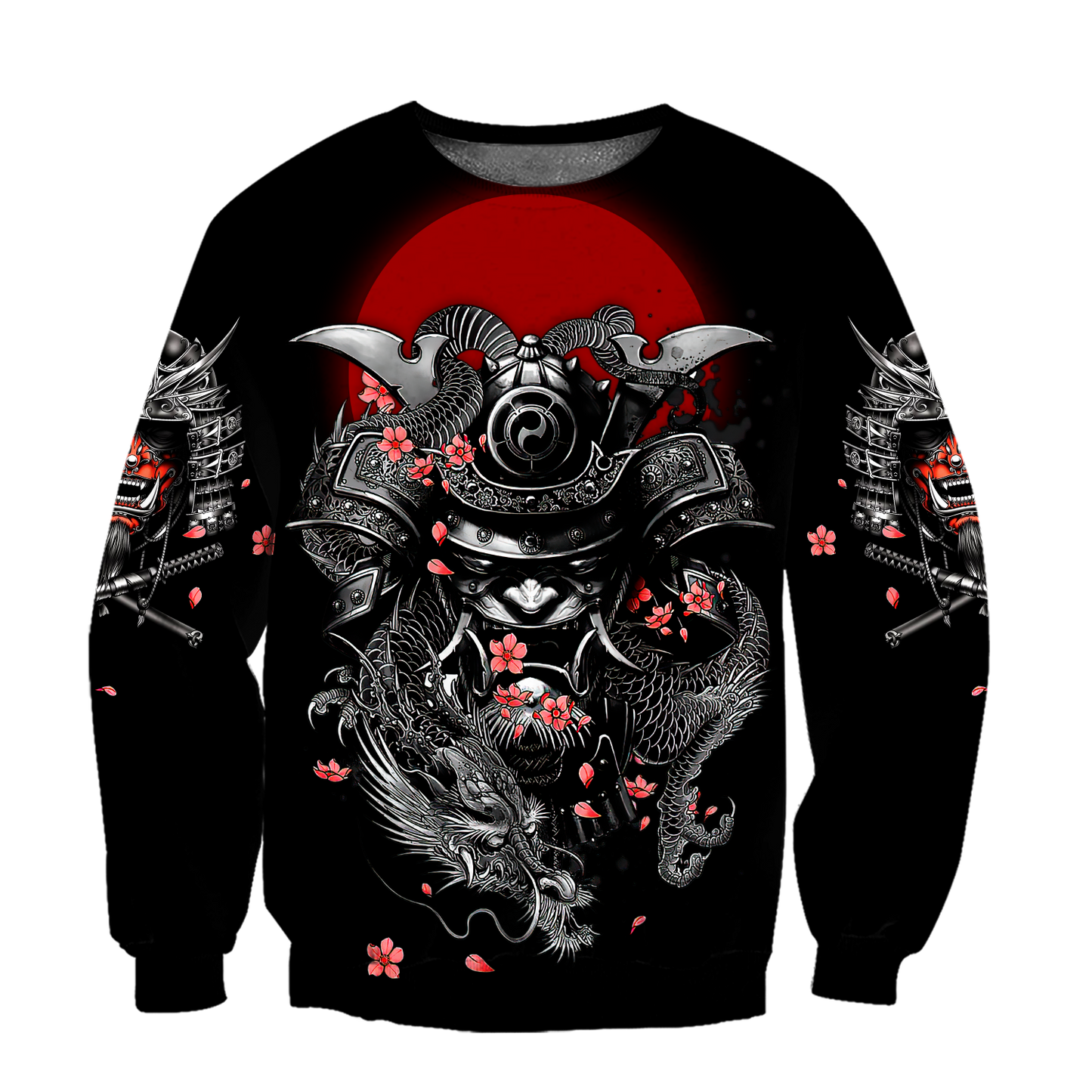 Premium Samurai Unisex 3D All Over Printed Shirts MEI