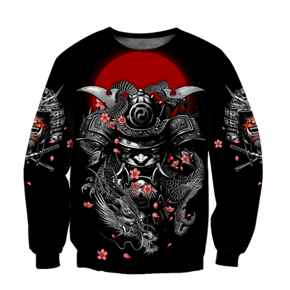 Premium Samurai Unisex 3D All Over Printed Shirts MEI