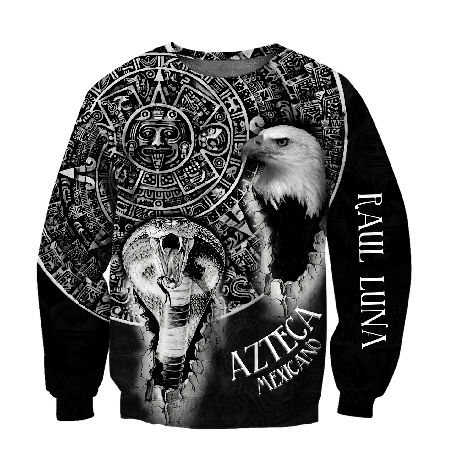 Aztec Mexican Customize 3D All Over Printed Hoodie