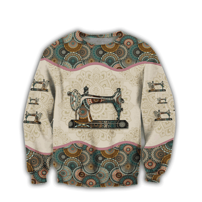 Sewing machine 3D All Over Printed Shirts For Men and Women