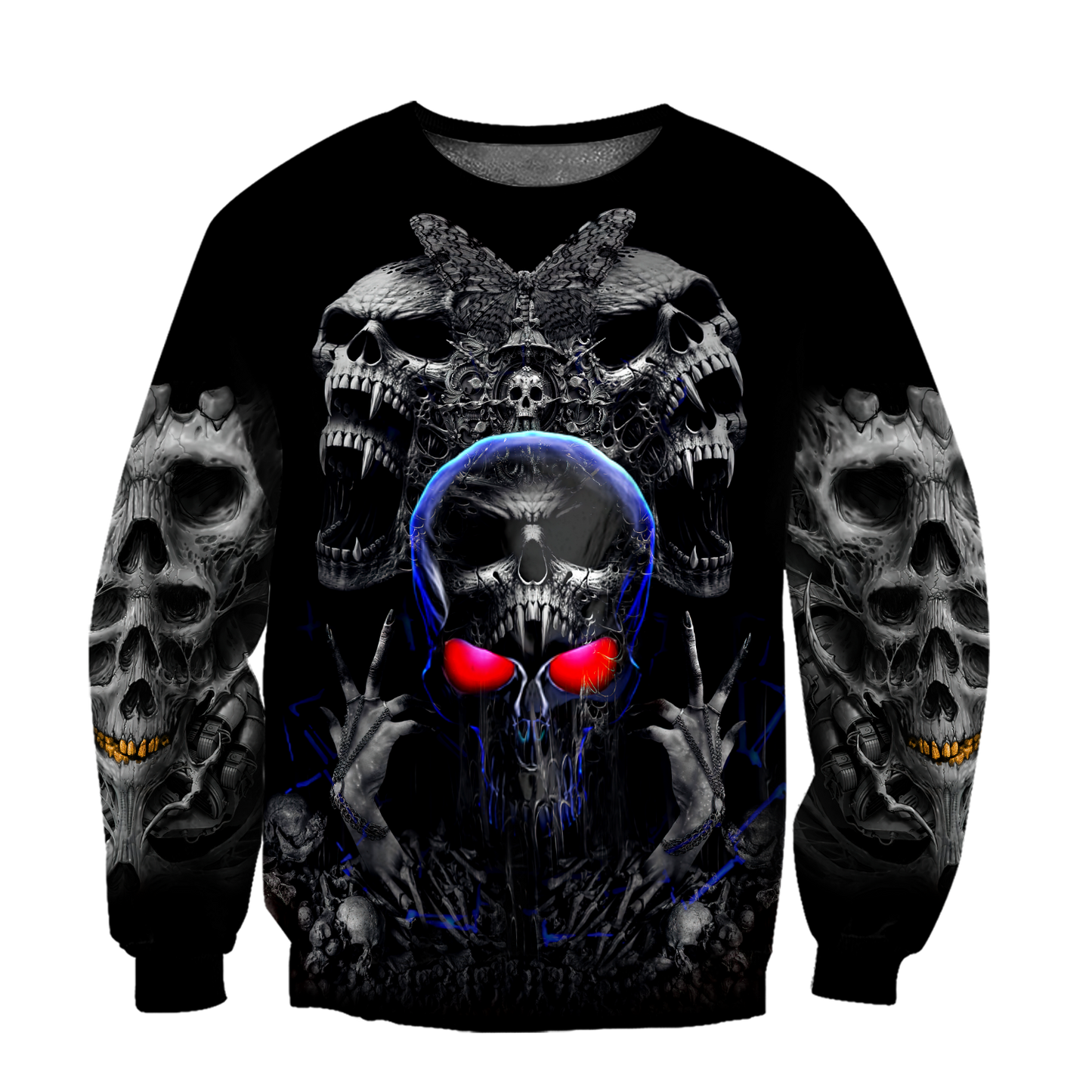 Skull Hoodie For Men And Women MH09032105