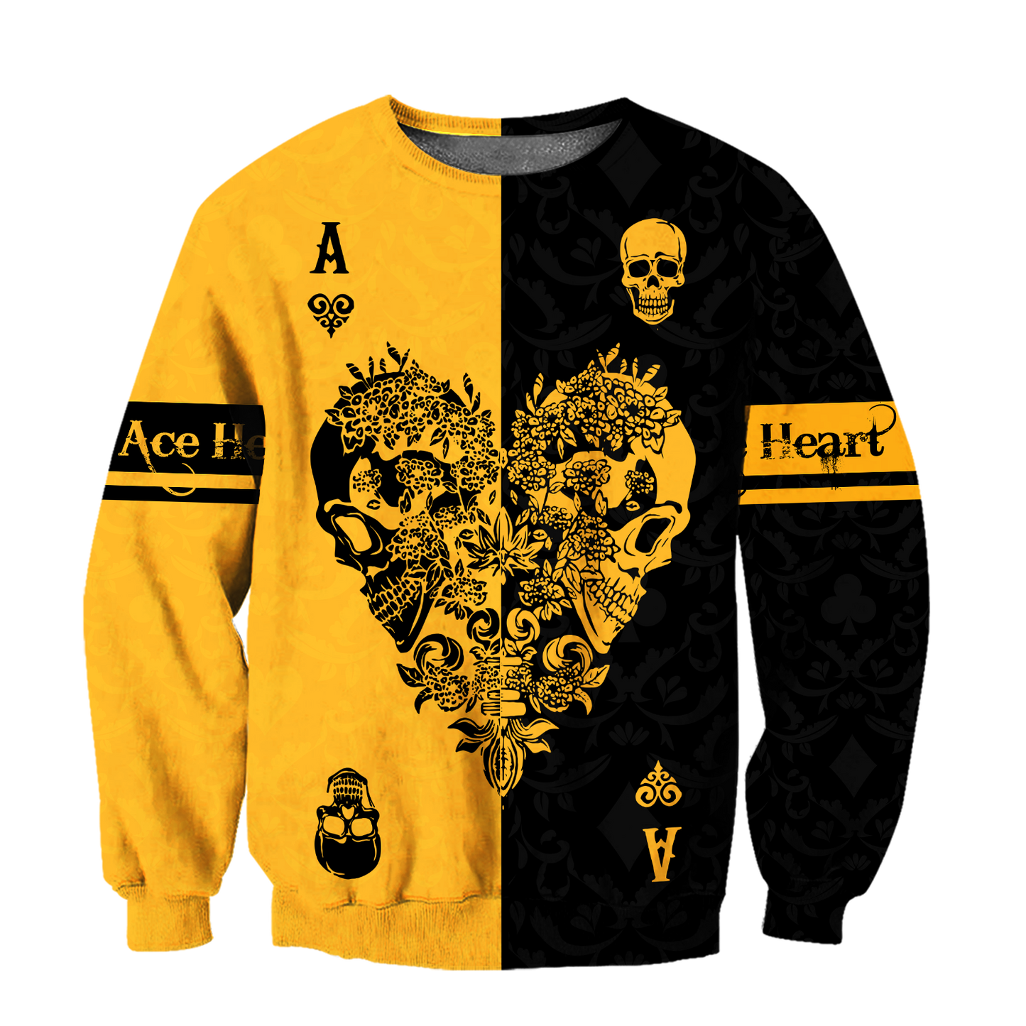 Ace Heart 3D All Over Printed Unisex Shirts