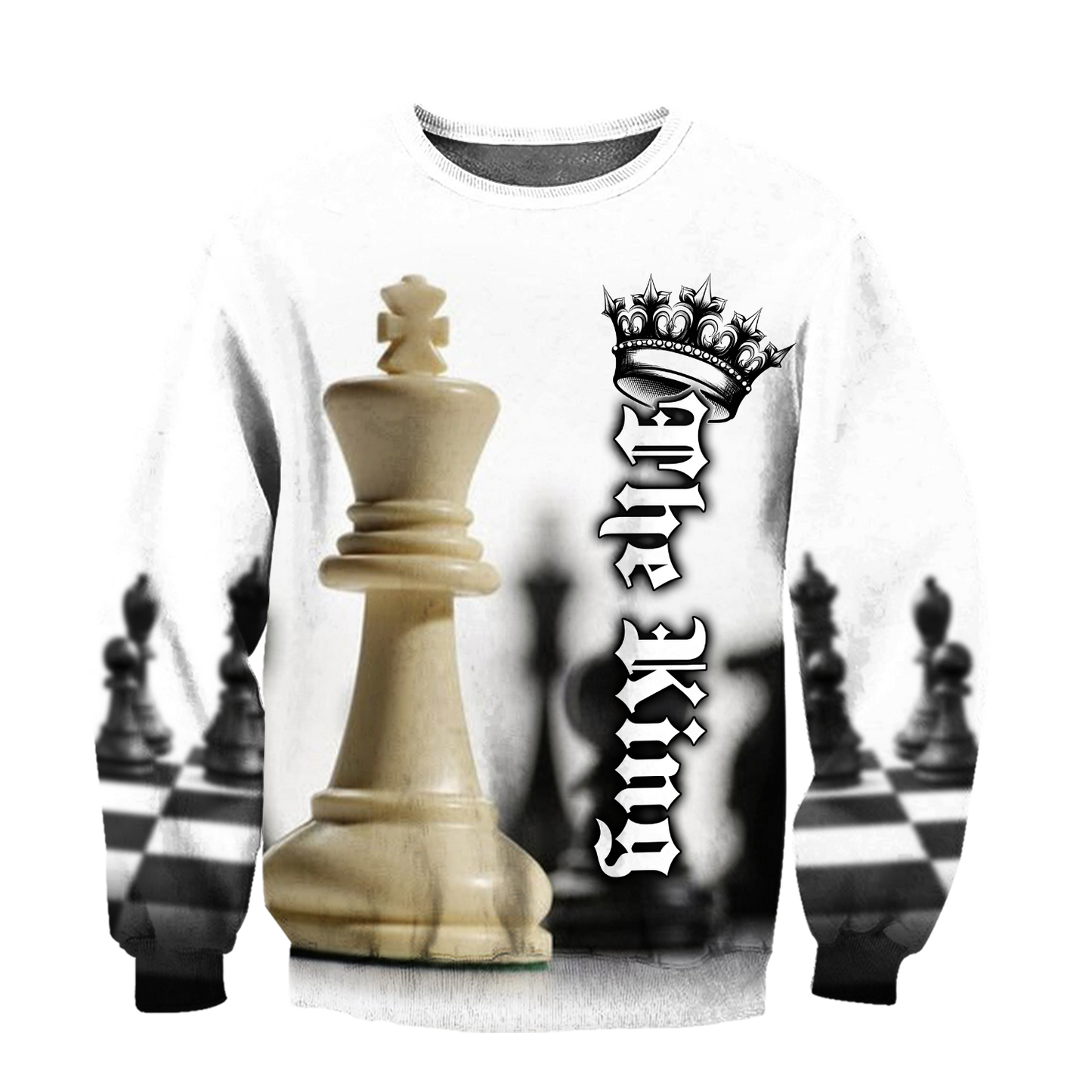 3D All Over Printed Chess Lovers- White King Unisex Shirts PD07022102 XT