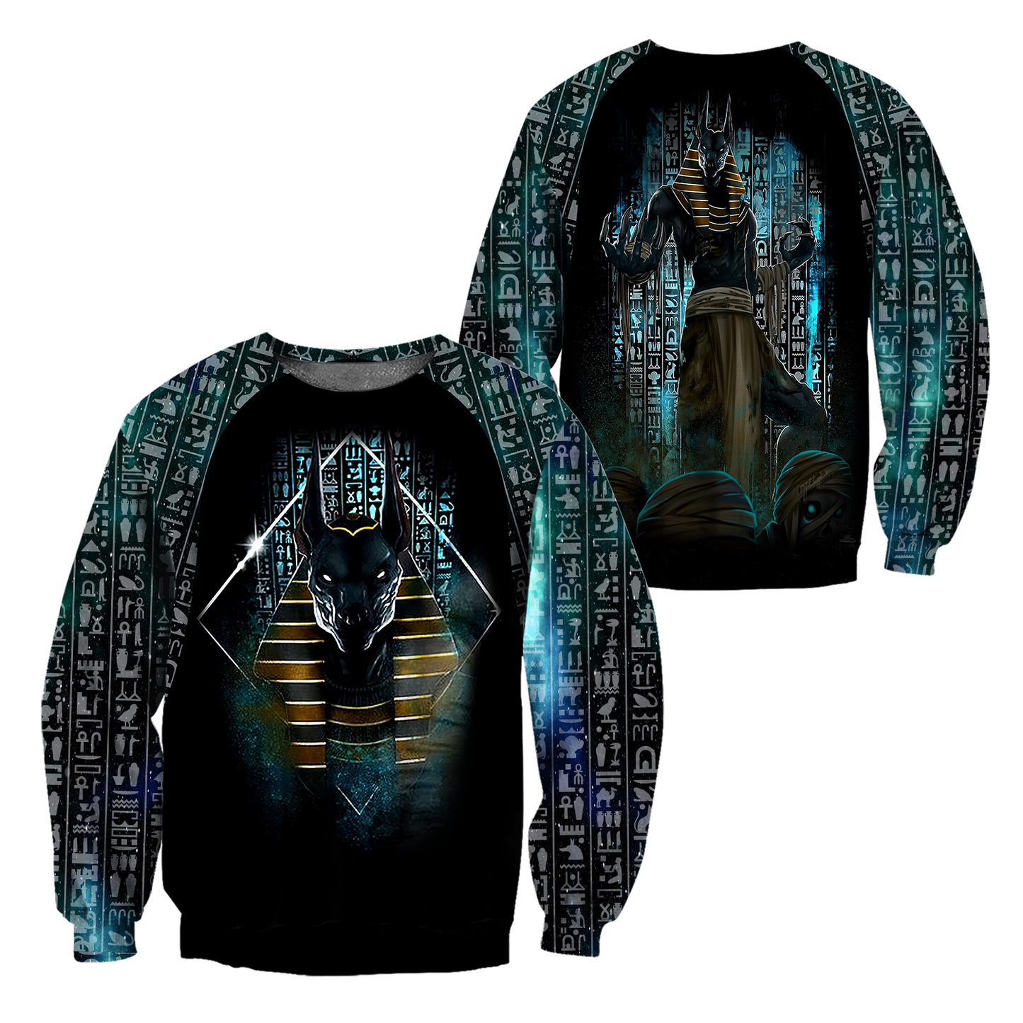 The God Of Egypt - Anubis 3D All Over Printed Unisex Shirts