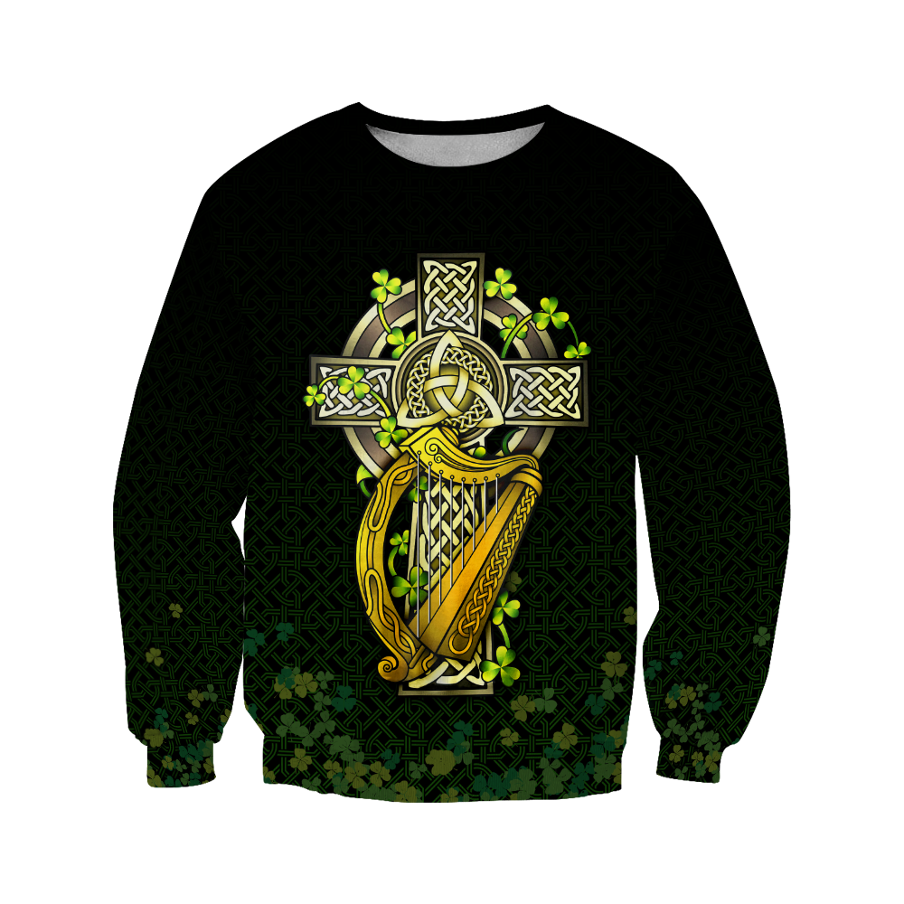 Premium 3D Printed Irish Cross Shirts MEI