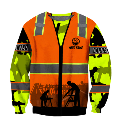 Premium Custom Name Carpenter 3D All Over Printed Unisex