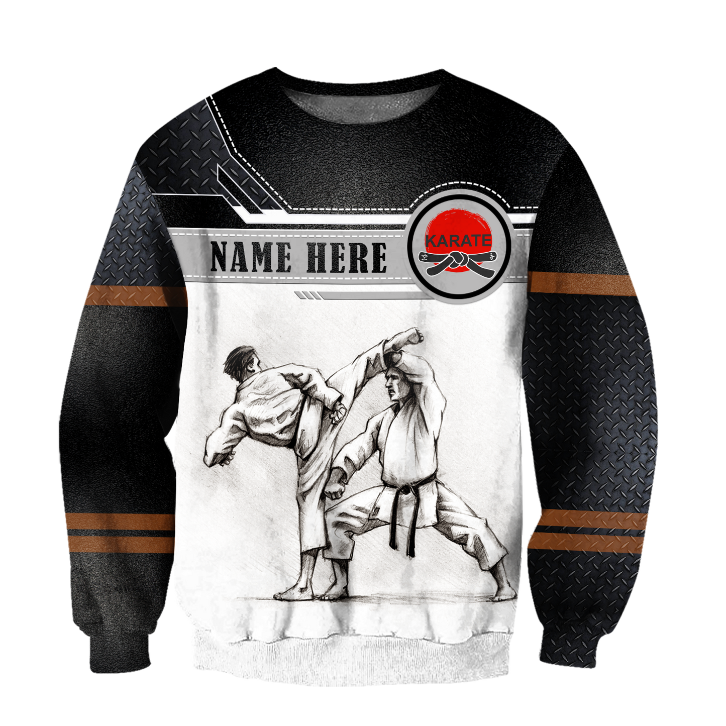 Customize Name Combat Karate Hoodie For Men And Women TNA15032102